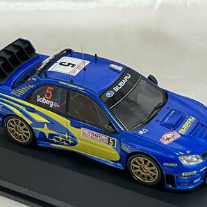 HPI 1/43 スバル インプレッサ WRC 2006 ラリー・モンテカルロ ペター・ソルベルグ の画像6