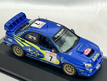 プロドライブ特注 ixo 1/43 スバル インプレッサ WRC 2003 ラリー・モンテカルロ ペター・ソルベルグ_画像6