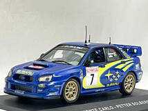 プロドライブ特注 ixo 1/43 スバル インプレッサ WRC 2003 ラリー・モンテカルロ ペター・ソルベルグ_画像1