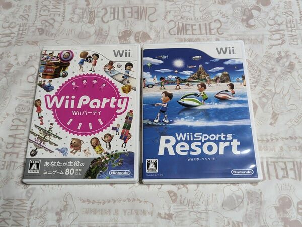  Wiiパーティ 　Wiiスポーツリゾート　２本セット