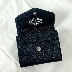 Maison Margiela マルタンマルジェラ　MM6　メンズ 本革 パスケース 折り財布 カード入れ コインケース カードケース おしゃれ 男女兼用