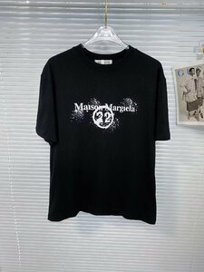 Maison Margiela メゾン マルジェラ mm6半袖 Tシャツ グラフィティ トップス 夏 カットソー 男女兼用 ホワイト サイズ