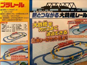 プラレール　駅とつながる大鉄橋レール