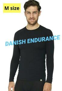 DANISH ENDURANCE メンズ メリノウール 長袖シャツ 通気性 M