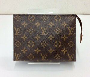 【1円～/美品】LOUIS VUITTON ルイヴィトン ポーチ M47544 モノグラム ポシェット トワレット19 K0509