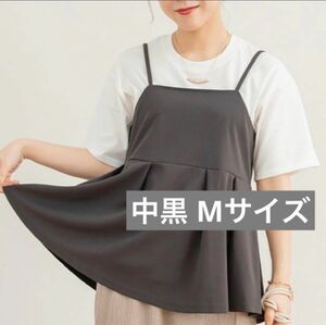 しまむら＊mysa closet×tal by yumi トップス 中黒 M