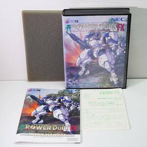 1 jpy start operation goods rare PC-FX Powered -ruFX POWER DoLLS retro rare Hudson GAME game YW165