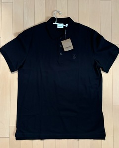  new goods * unused BURBERRY men's polo-shirt with short sleeves * Burberry /BLACK [ regular goods ]