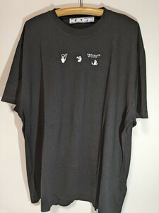 off white オフホワイト バックプリント Tシャツ 正規品 サイズM