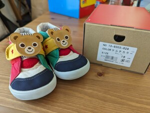 Miki House Second Baby Shoes 16см № 13-9303-829 Multycolor