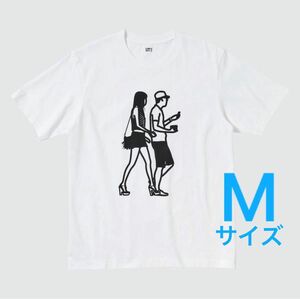 ユニクロ Tee WHITE コラボTシャツ グラフィックTシャツ UT 半袖Tシャツ