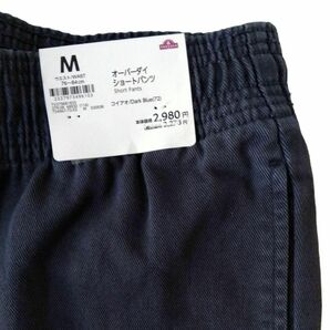 新品/M/ 綿100% ショートパンツ メンズ パンツ ハーフパンツ ネイビー