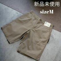 新品/M/ スーパーストレッチ ショートパンツ チノパン メンズ パンツ 綿混　ハーフパンツ_画像1