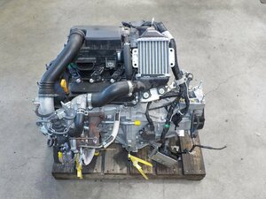  Suzuki Alto Works HA36S R06AT R06A турбо 2WD 5MT двигатель механическая трансмиссия 41,888km*24008650 три E201*