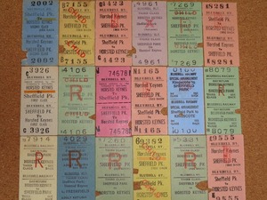 イギリス鉄道チケット 　Bluebell Railway 　　18枚