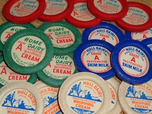  Vintage milk cap . attaching 20 sheets 