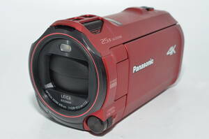 【極上品】 パナソニック 4K ビデオカメラ VX992M 64GB 光学20倍ズーム アーバンレッド HC-VX992M-R 　#7152