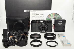 【極上品】 FUJIFILM デジタルカメラ FinePix X100 ブラック リミテッドエディション F FX-X100B　#6964