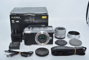 【特上品】 パナソニック ミラーレス一眼カメラ ルミックス GX7MK3 単焦点ライカDGレンズキット シルバー DC-GX7MK3L-S　#7086