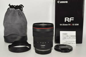 【特上品】 Canon (キャノン) RF14-35mm F4 L IS USM レンズ　#7101