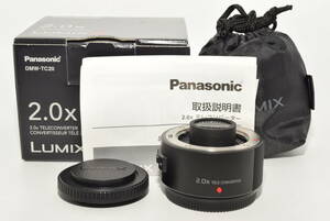 [ Special on goods ] Panasonic digital camera exchange lens for tere converter DMW-TC20 #7127