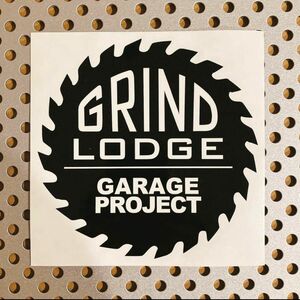 【正規品】★GRINDLODGE グラインドロッジ ステッカー イベント限定 ブラック BLACK