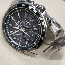 稼働品 SEIKO ブライツ 定価129,600円 電波ソーラー腕時計 SAGA163 メンズ_画像1