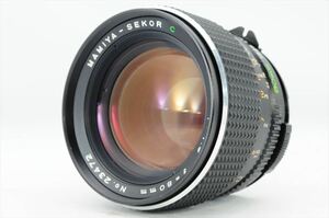 ★美品★MAMIYA-SEKOR C 80mm F1.9 #10343MCV