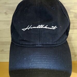 Healthknit ヘルスニット キャップ 帽子 ブラック フリーサイズ