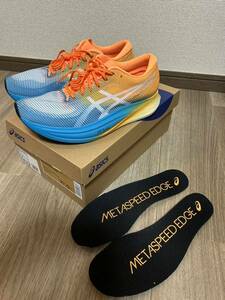 [ beautiful goods ]ASICS Asics METASPEED EDGE+meta Speed edge plus running shoes men's 27.0cm
