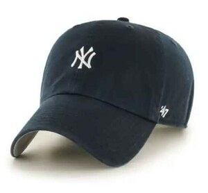 MO/ 47BRAND (フォーティーセブンブランド) Yankees Base Runner'47 CLEAN UP Black (4573165792906)