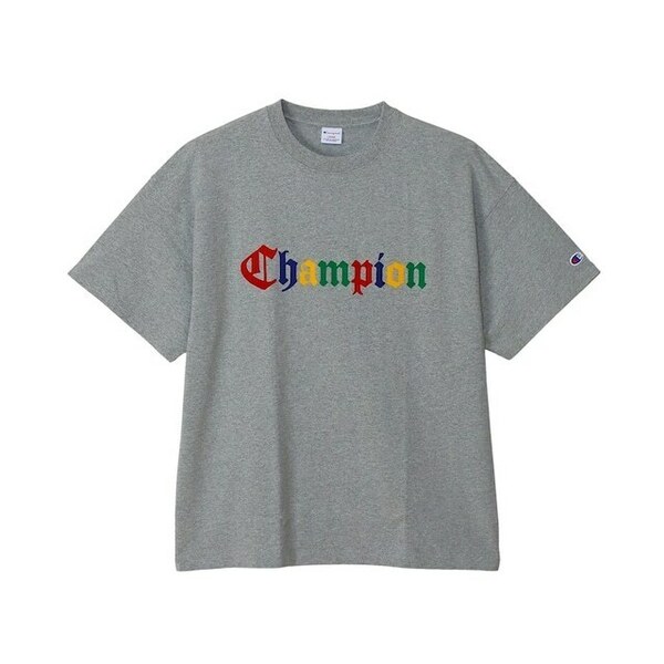 TE/ Champion （チャンピオン）ショートスリーブTシャツ 24SS グレー C3-Z331 Mサイズ