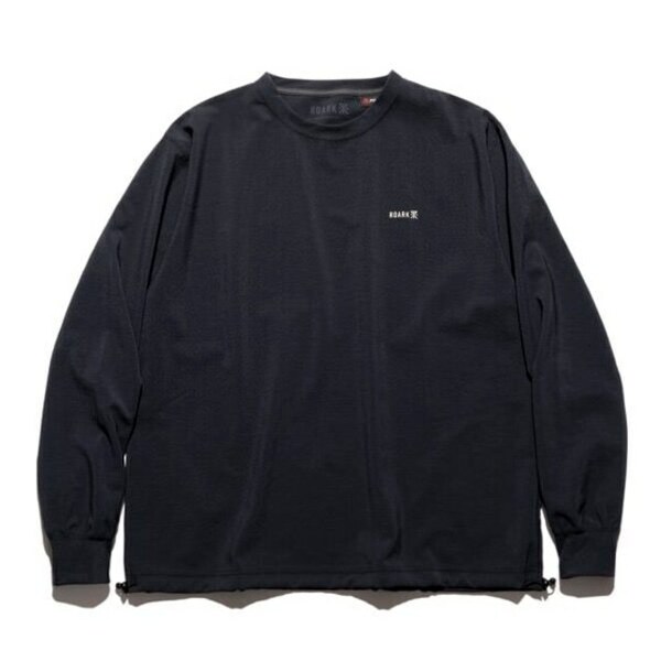 TE/ROARK REVIVAL(ロアーク リバイバル) DDELTA QUICKDRY L/S CREW RLTJPD1000 グレー Ｍサイズ