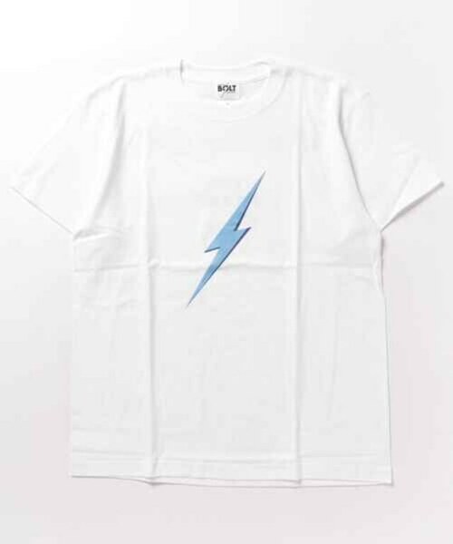 MO/LIGHTNING BOLT(ライトニング ボルト)XLサイズ LIGHTNING TEE WHITE LB-LB2305