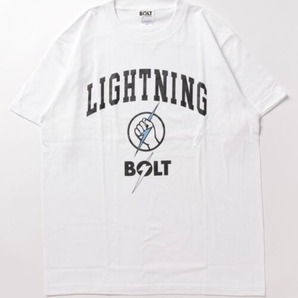 MO/LIGHTNING BOLT(ライトニング ボルト)XLサイズ LIGHTNING TEE WHITE LB-LB2303