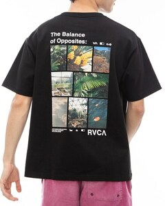 MO/ RVCA TEXTBOOKMID Ｔシャツ ホワイト Mサイズ BE04A241