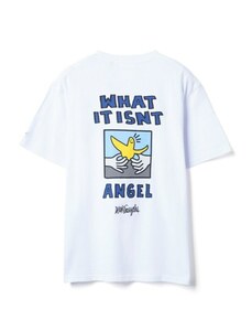 MO/（What it isNt）ART BY MARKGONZALES 】キャッチエンジェルTシャツ WHT(06) Lサイズ 2H7-14330