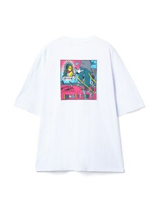 MO/（What it isNt）ART BY MARKGONZALES 】SBLグアダルーペアートワークBIGTシャツ WHT(06) Mサイズ 2H7-14342