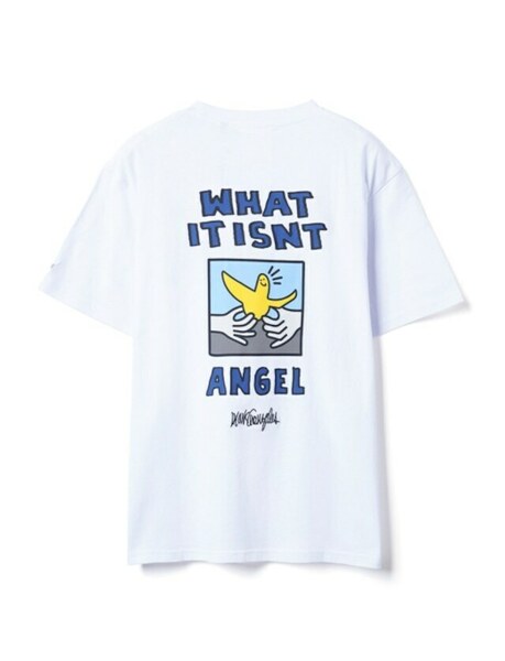 TE/（What it isNt）ART BY MARKGONZALES 】キャッチエンジェルTシャツ WHT(06) 2H7-14330 Lサイズ