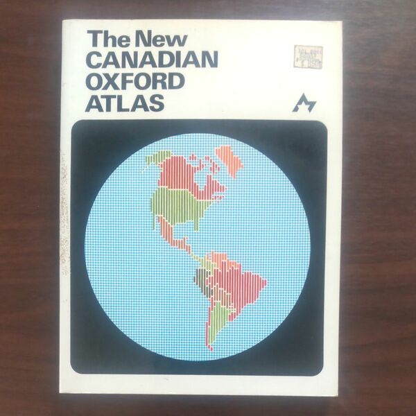 世界地図帳、カナダ国内発行、1977年、1冊