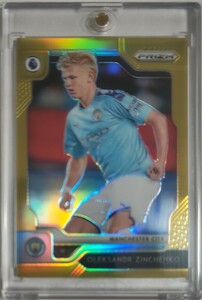 Panini PRIZM PREMIER LEAGUE SOCCER 2019-20　OLEKSANDR ZINCHENKO No.165 GOLD 1/10　ウクライナ代表