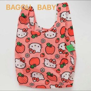 新品未使用　BAGGU バグゥ バグー　BABY BAGGU x Sanrio Collection ハローキティ＆アップル②