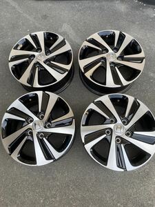 ◎ホンダフリード 純正 15インチ 5穴◎15×5.5J +49 ハブ径:約64mm 4本セット中古アルミホイール◎