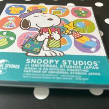 新品 未開封　スクエア　ブロック　メモ１００Ｐ　SNOOPY　ユニバーサル　スタジオ　ジャパン スヌーピー　日本生命 非売品　ＮＩＳＳＡＹ_画像3