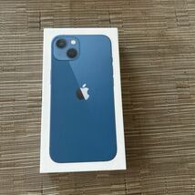 アイホン　iPhone １３　青　空箱_画像1