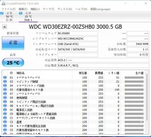 【中古パーツ】3.5 SATA 3TB 1台 正常 WDC WD30EZRZ 使用時間0H■ HDD4979_画像2