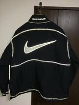 新品 L シュプリーム ナイキ Supreme Nike Ripstop Pullover プルオーバー ジャケット 24SS ブラック BLACK リフレクター_画像1