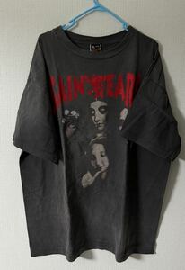 送料込み SAINT Mxxxxxx DENIM TEARS SS TEE FACES サイズXL