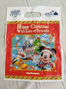 東京ディズニーランド　クリスマスファンタジー　2015　ディズニーリゾート　お土産袋