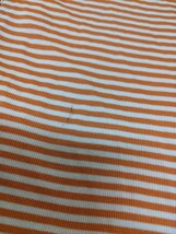 半袖ポロシャツ　アディダス　adidas　オレンジ ボーダー ポロシャツ 半袖　サイズL_画像5